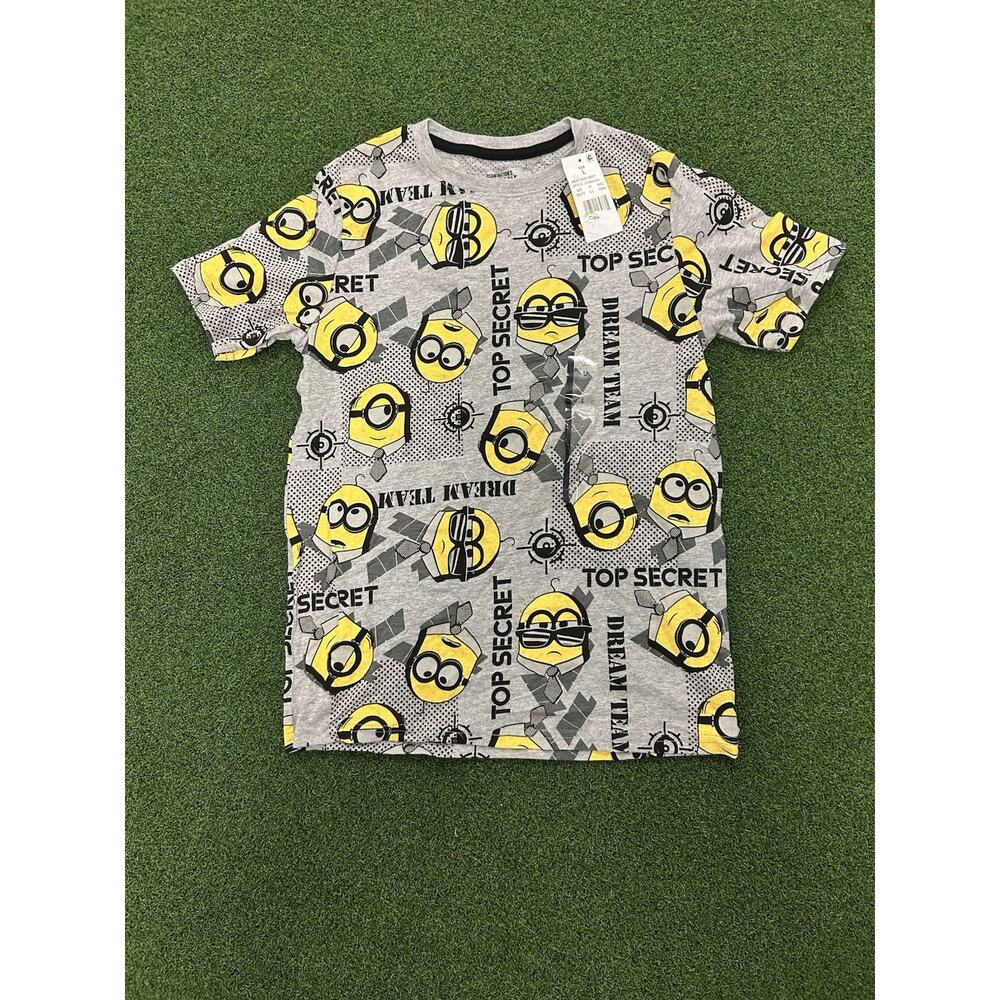 New Illumination Despicable Me 4 Shirt Dream Team Top Secret Kids Large